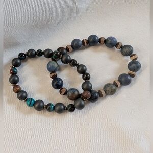 Handmade Beaded Bracelets Set